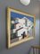 Town Blocks, Oil Painting, 1950s, Framed, Image 3