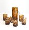 Italian Cocktail Glasses by Mariana Iskra for Murano Verre, 2004, Set of 7 4