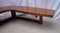 L-förmiger Couchtisch aus Teak 3