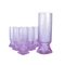 Set de Gobelets et Carafes en Alexandrite, Italie, 1970s, Set de 7 1