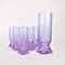 Set de Gobelets et Carafes en Alexandrite, Italie, 1970s, Set de 7 2