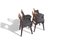 Silla modelo 310 de palisandro y cuero de Erik Buch, años 60. Juego de 4, Imagen 11