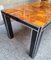 Table de Salle à Manger en Chrome, Bois Laqué et Bruyère en Noyer par Gianluigi Gorgoni pour Turri Roma, 1970s 3