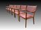 Sillas de comedor Mid-Century de Ole Wanscher para Poul Jeppesens Møbelfabrik, años 60. Juego de 6, Imagen 2