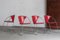 Italian Linda Dining Chairs from Arrben, 1980s, Set of 4 1