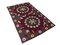 Handgefertigter Vintage Suzani Stoff mit Doppelter Blumenmitte, 1960er 5