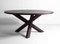 Large Round Dining Table by Gerard Geytenbeek, 1960s 3