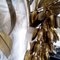 Lámpara de pared con forma de palmera de metal dorado de Hans Kögl, años 70. Juego de 2, Imagen 5