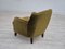 Dänischer Vintage Sessel aus Velours & Buche, 1970er 7