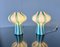 Mod. Mushroom Table Lamps by Massimo Vignelli for Venini, 1955, Set of 2 1