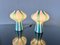 Mod. Mushroom Table Lamps by Massimo Vignelli for Venini, 1955, Set of 2 16