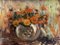 Marigolds, Oil on Board, Early 1900s, Image 2