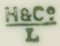 Plato francés de porcelana de Wilhelms Timms, Imagen 6