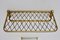 Italian Gold-Colored Anodized Aluminium Coat Rack, 1960s, Image 6