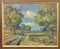 Landscape with Country Road, Oil on Canvas, 20th Century 1