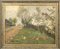 Bloom in Tukums, Oil on Board, 20th Century 1