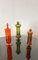 Vases avec Couvercles en Verre Coloré, Murano, 1960s, Set de 3 19