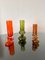Vases avec Couvercles en Verre Coloré, Murano, 1960s, Set de 3 7
