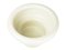 Cache Pot et Vase en Céramique Vernie Blanche et Beige par Bucci, Italie, 1980s, Set de 2 2