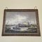 Jan Bevort, View to Port Rotterdam, 20th Century, Oil on Canvas, Framed, Image 5