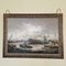 Jan Bevort, View to Port Rotterdam, 20th Century, Oil on Canvas, Framed, Image 2