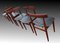 Danish Teak Extendable Dining Table and Chairs by Hans Olsen for Frem Røjle, Set of 7 5