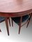 Danish Teak Extendable Dining Table and Chairs by Hans Olsen for Frem Røjle, Set of 7 12