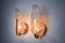 Leaf Wall Lights in Murano Glass by Carl Fagerlund, Germany, 1970s, Set of 2, Image 2