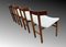 Sillas de comedor danesas de Inger Klingenberg para France & Son, años 60. Juego de 4, Imagen 16