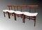 Sillas de comedor danesas de Inger Klingenberg para France & Son, años 60. Juego de 4, Imagen 23