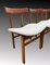 Sillas de comedor danesas de Inger Klingenberg para France & Son, años 60. Juego de 4, Imagen 10