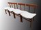 Sillas de comedor danesas de Inger Klingenberg para France & Son, años 60. Juego de 4, Imagen 4