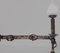 Vintage Wrought Iron Torch Light, 1960 4