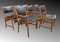 Sillas de comedor danesas vintage de Kai Lyngfeldt Larsen, 1950. Juego de 7, Imagen 1