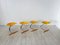 Mod. Mezzadro Stools by Achille and Pier Giacomo Castiglioni for Zanotta, 1970, Set of 4 1