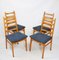 Vintage Chairs in Beech, 1970s, Set of 4 3