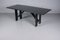 Vintage Dining Table in Black Ash, 1980s 3
