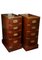 George III Nachttische mit 3 Schubladen, 1850, 2er Set 2