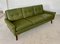Dänisches Vintage Mid-Century 3-Personen Sofa aus Grünem Leder von Svend Skipper, 1970er 12