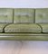 Dänisches Vintage Mid-Century 3-Personen Sofa aus Grünem Leder von Svend Skipper, 1970er 3