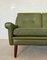 Dänisches Vintage Mid-Century 3-Personen Sofa aus Grünem Leder von Svend Skipper, 1970er 2