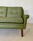 Dänisches Vintage Mid-Century 3-Personen Sofa aus Grünem Leder von Svend Skipper, 1970er 4