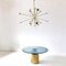 Italian Sputnik Chandelier in Brass and Ivory-Colored Aluminum, 1950s 9