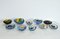 Smaller Dishes or Ashtrays designed for Holmegaard, 1950s to 1970s, Set of 10 9