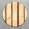 Swedish Striped Milking Stool in Pine and Teak by Andreas Zätterqvist, 2010s 6