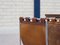 Mid-Century Rosewood Nesting Tables with Leather Magazine Holder from Brabantia 5