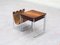 Mid-Century Rosewood Nesting Tables with Leather Magazine Holder from Brabantia 2