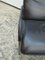 Set of DS 270 Leather Armchair in Dark Brown with Stool from De Sede, 1970 12