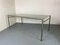 Modernist Italian Stainless Steel and Glass Dining Table, 1980s 8