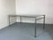 Modernist Italian Stainless Steel and Glass Dining Table, 1980s 1